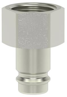 Lüdecke ludecke attacco rapido 3 4 filettatura interna dn10 | Pezzi da 5 pezzi