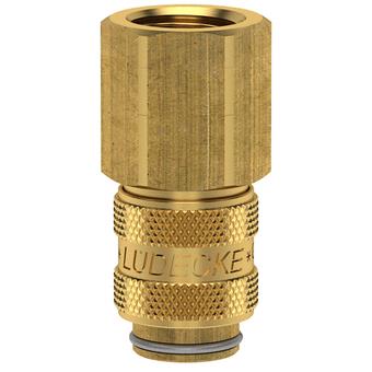 Lüdecke ludecke attacco rapido 1 4 filettatura femmina dn5