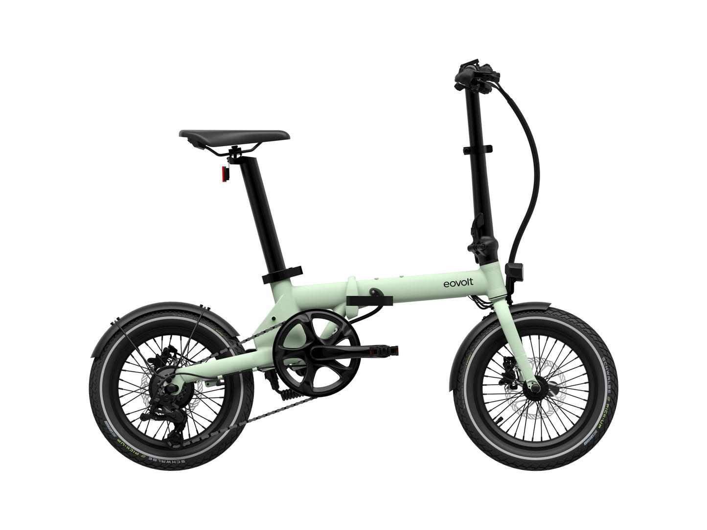 Eovolt Electric Pleging Bike Morning 16 Origins V3 Green