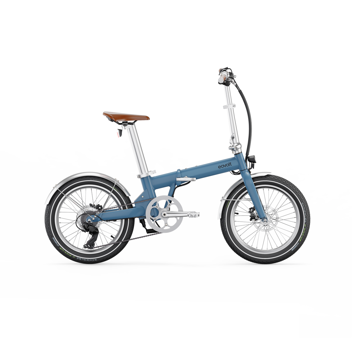 Eovolt Electric Pleging Bike Tarde 20 Vintage V3 Azul