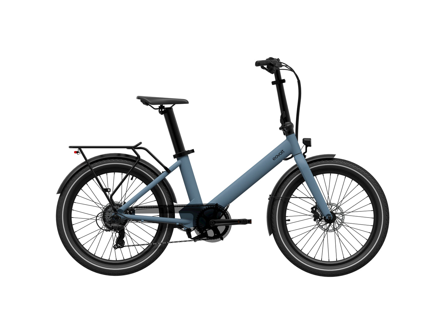 Eoovolt Electrical Compact Bike Evening 24 V2 Blue