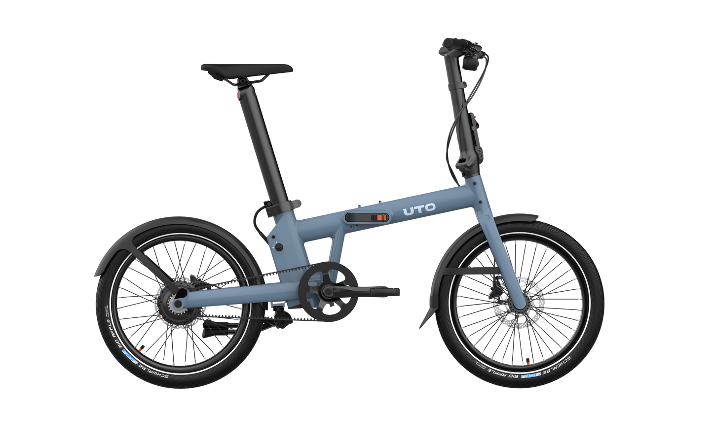 Bicicleta eléctrica plegable uto pro20 v3 azul