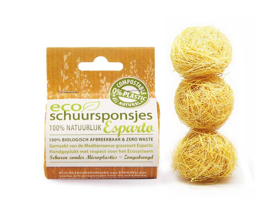 Goditi La Vida Eco-Schuursponsje Esparto