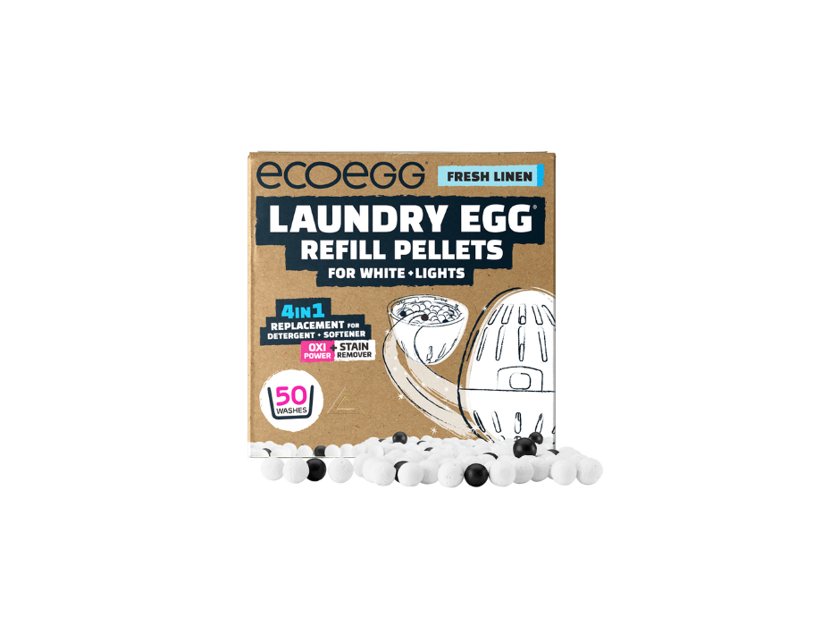 RIFIUZIONE ECOEGG per cera bianca - lino fresco - 50 lavaggi