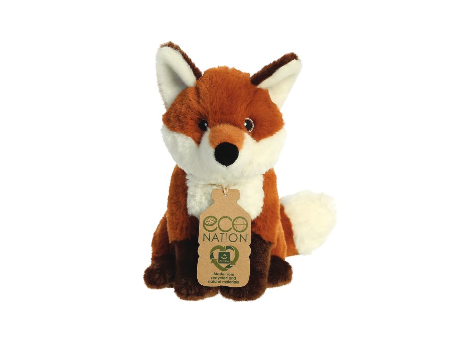 Eco Nation Pluchen Cuddle Vos 23 cm