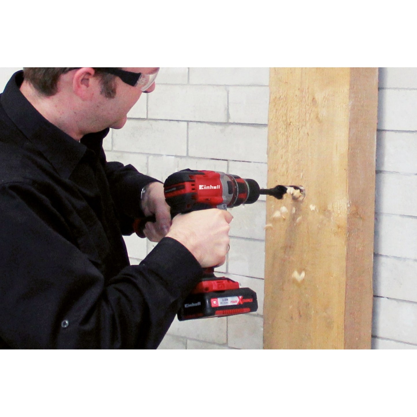 Trapano a vite a batteria Einhell Te-CD 18 li bl