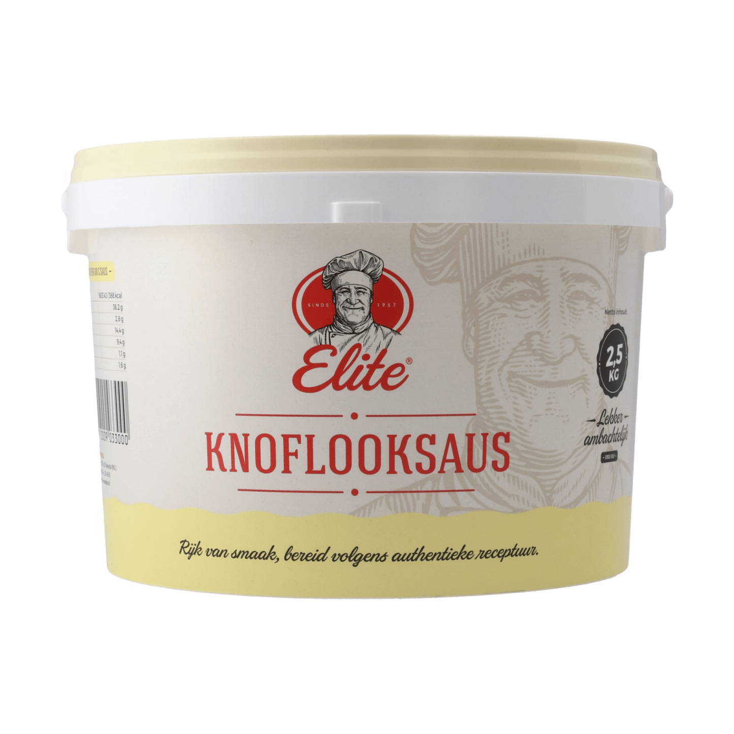 Salsa de ajo Elite (2,5 kilos)