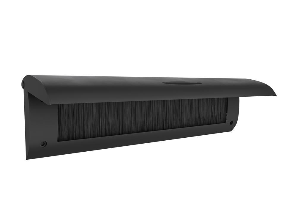 Ellen buzón válvula tiro trampilla aluminio | miembro | negro - 810309050