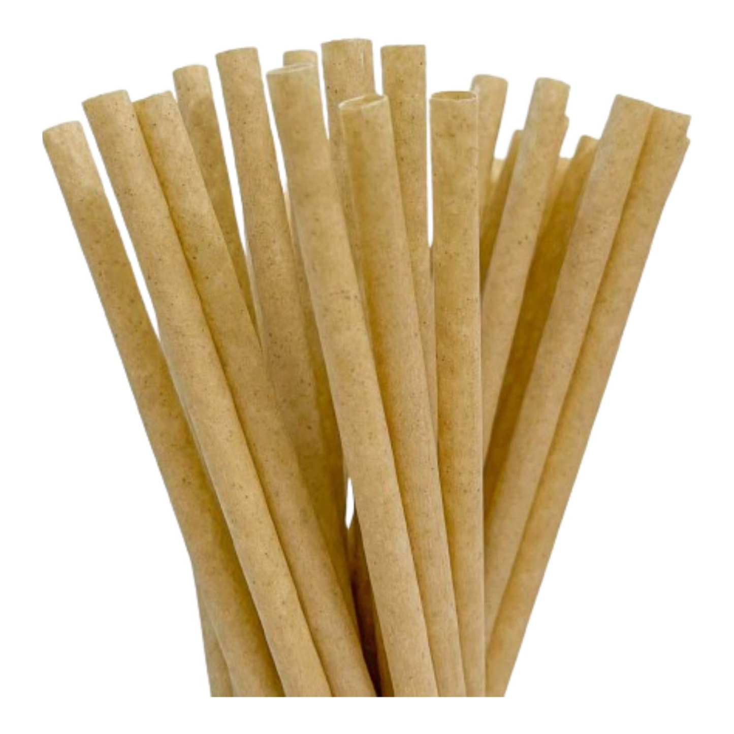 Paglia di canna da zucchero Equo extra lunga 6x250mm. (250 pezzi)