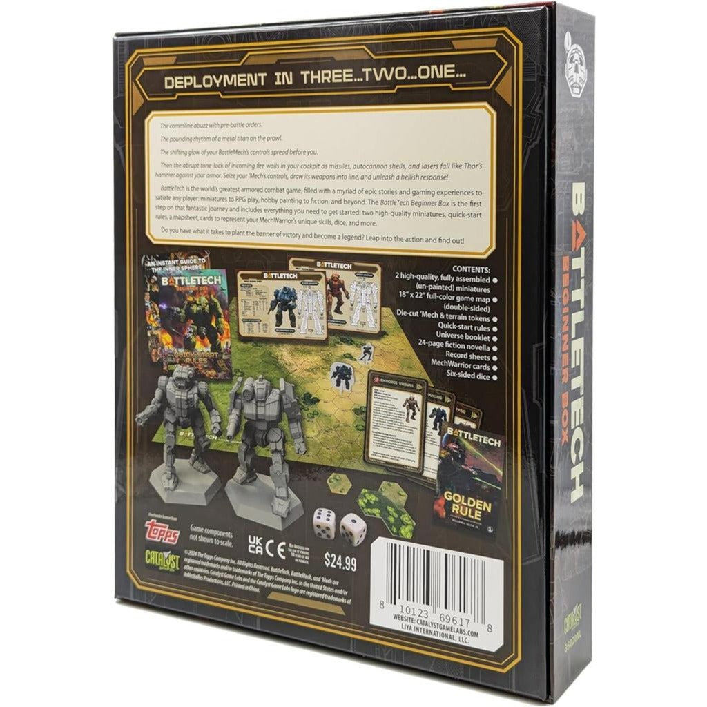 European player network battletech: beginner box (40th anniversary) bordspel (engels, 1 - 2 spelers, 120 minuten, vanaf 12 jaar)