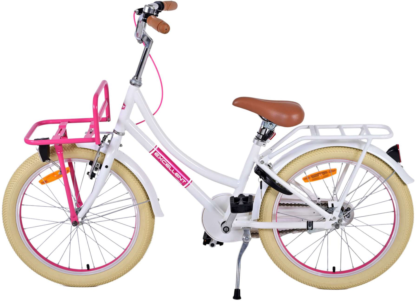 Vlatare Vlatarare Bilke Girls per bambini da 20 pollici bianchi