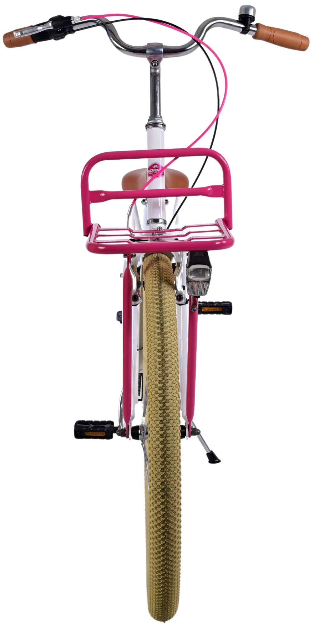 Volare Excellent Kinderfiets - Meisjes - 26 inch - Wit - 3 versnellingen
