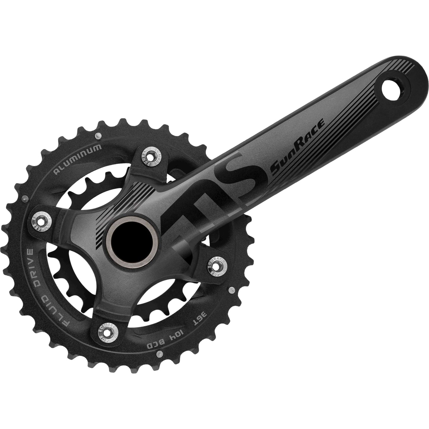 Sunrace Cranket Hollowtech FCMS66 10 velocità 36 22T. 175mm incl
