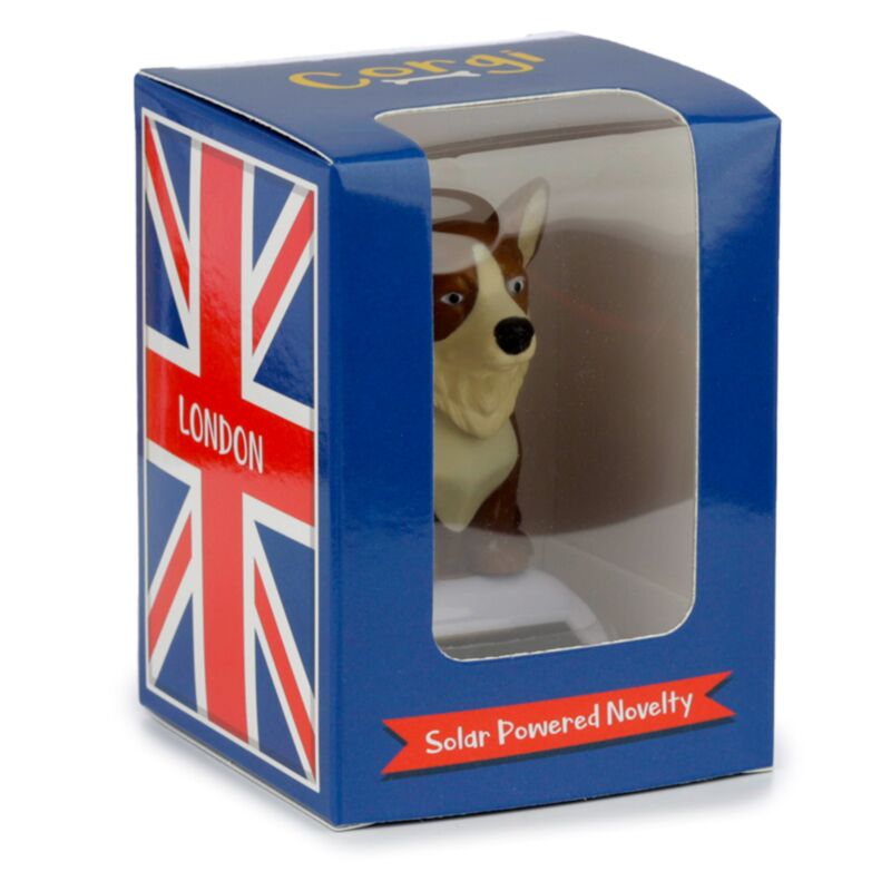 Figura di palo solare solare corgi