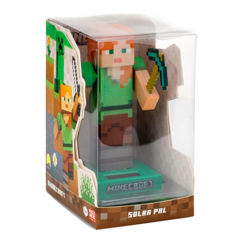 Minecraft Alex Solar Cell Solar Pal Poppetje