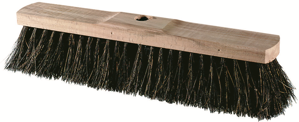Escoba de terraza Connex 40cm fibra arenga - flor12030