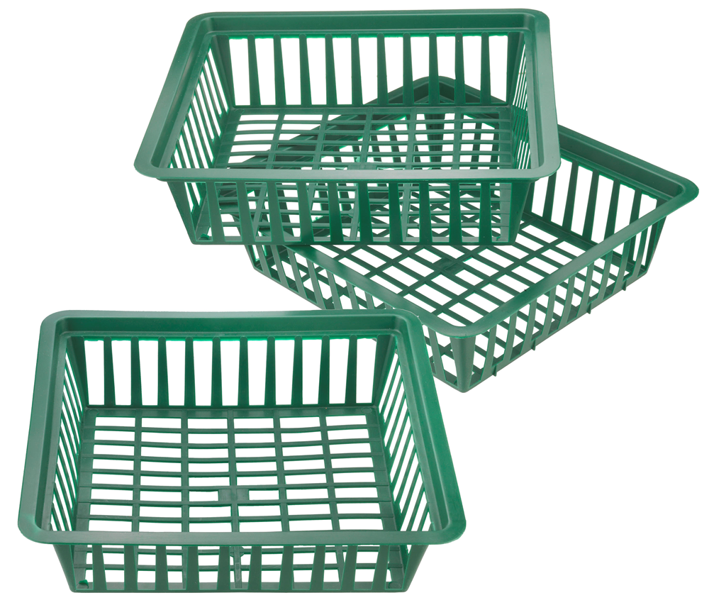 Cesto Connex per materiale da piantare 24x21 cm (3 pezzi) - flor79160