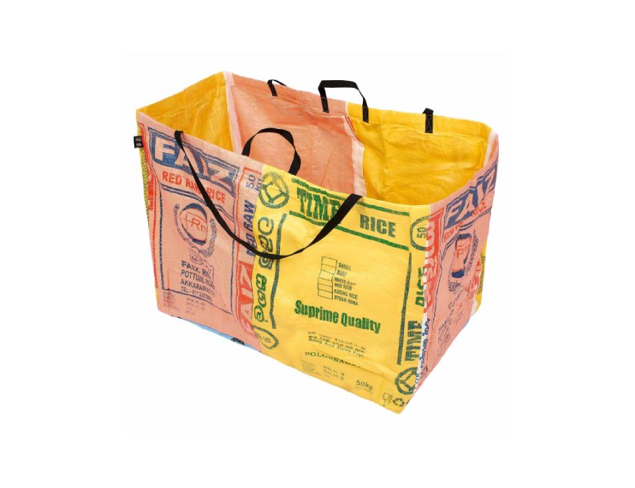 Fairzone Tuintas Grande sacchetto di riso riciclato