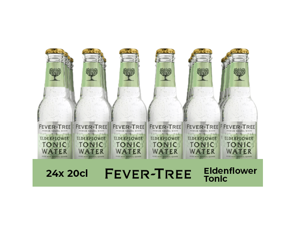 Tónica de flor de saúco Fever Tree (24x 20cl)