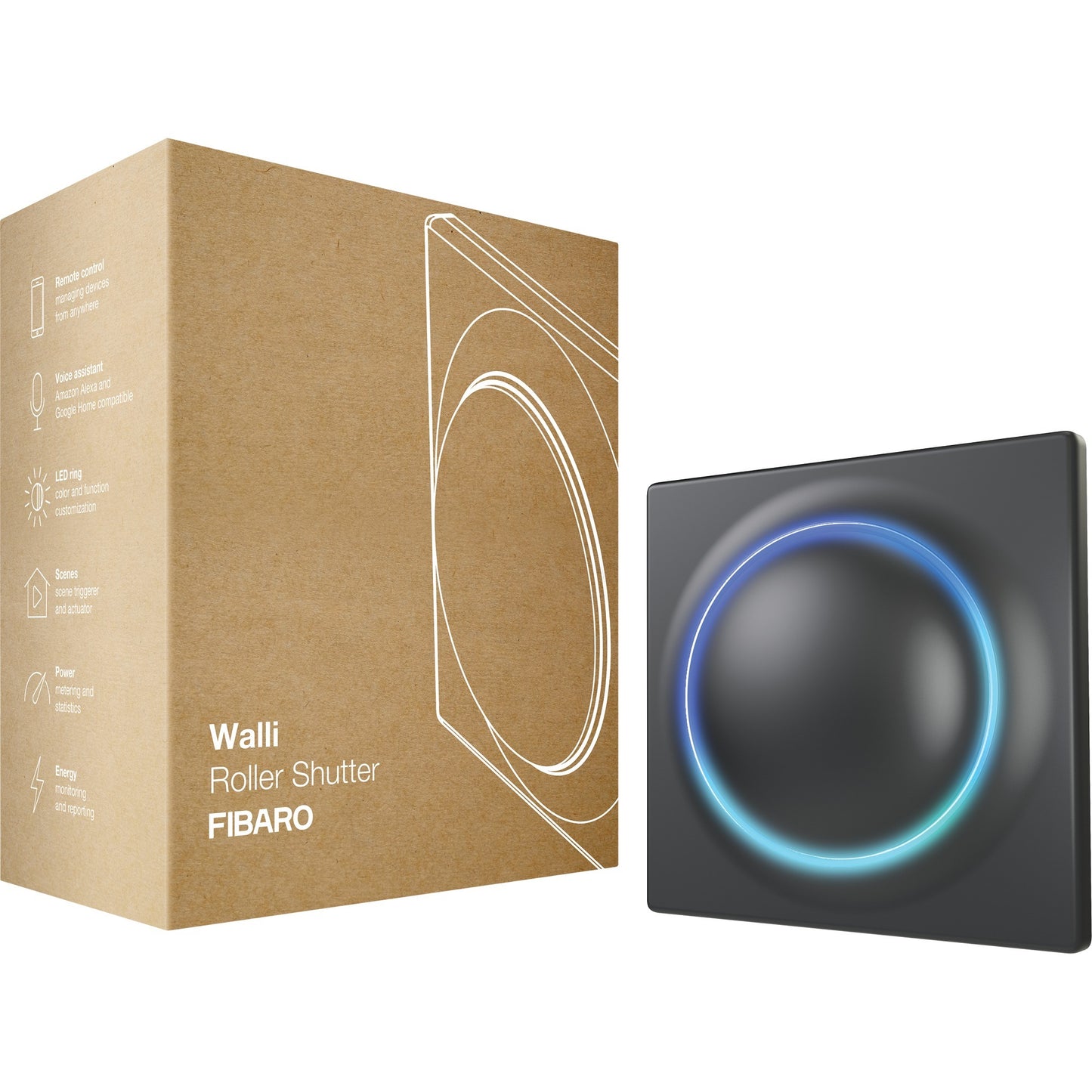 Persiana enrollable Fibaro Walli
