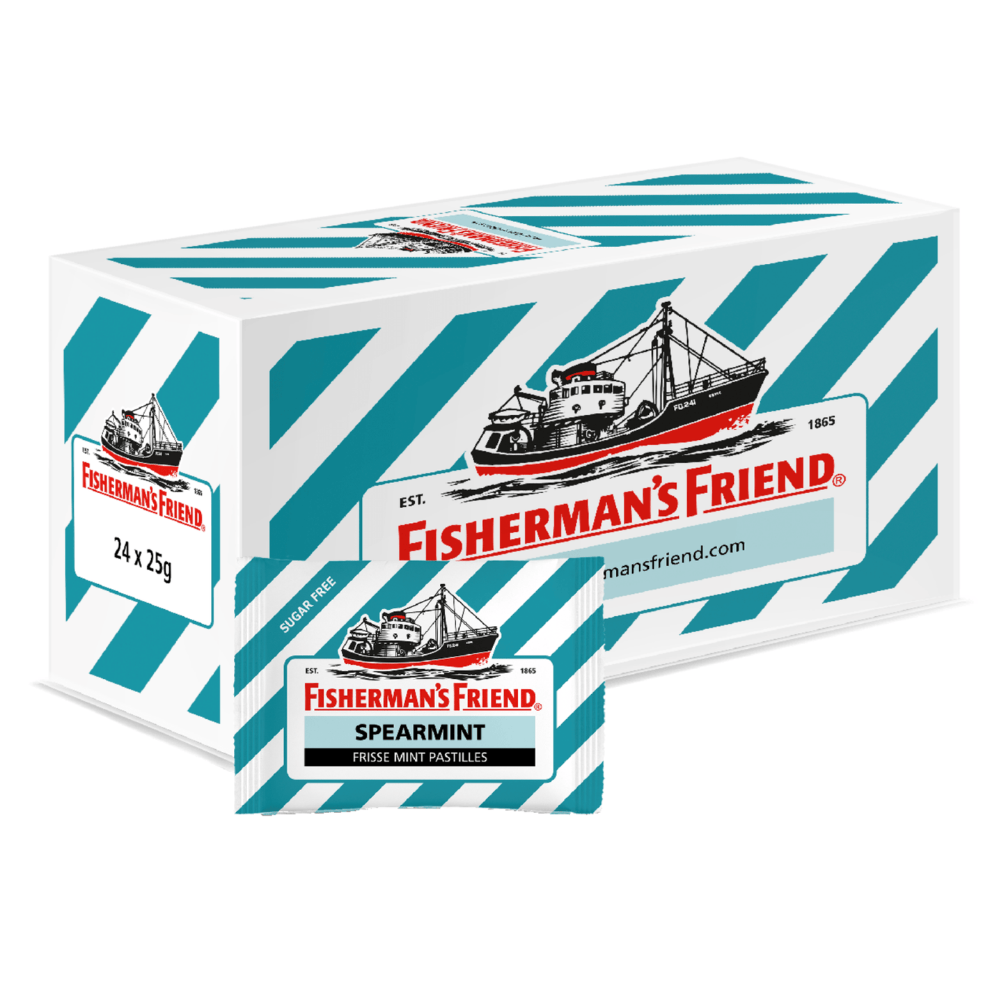 Hierbabuena amigo del pescador sin azúcar (24x 25gr)