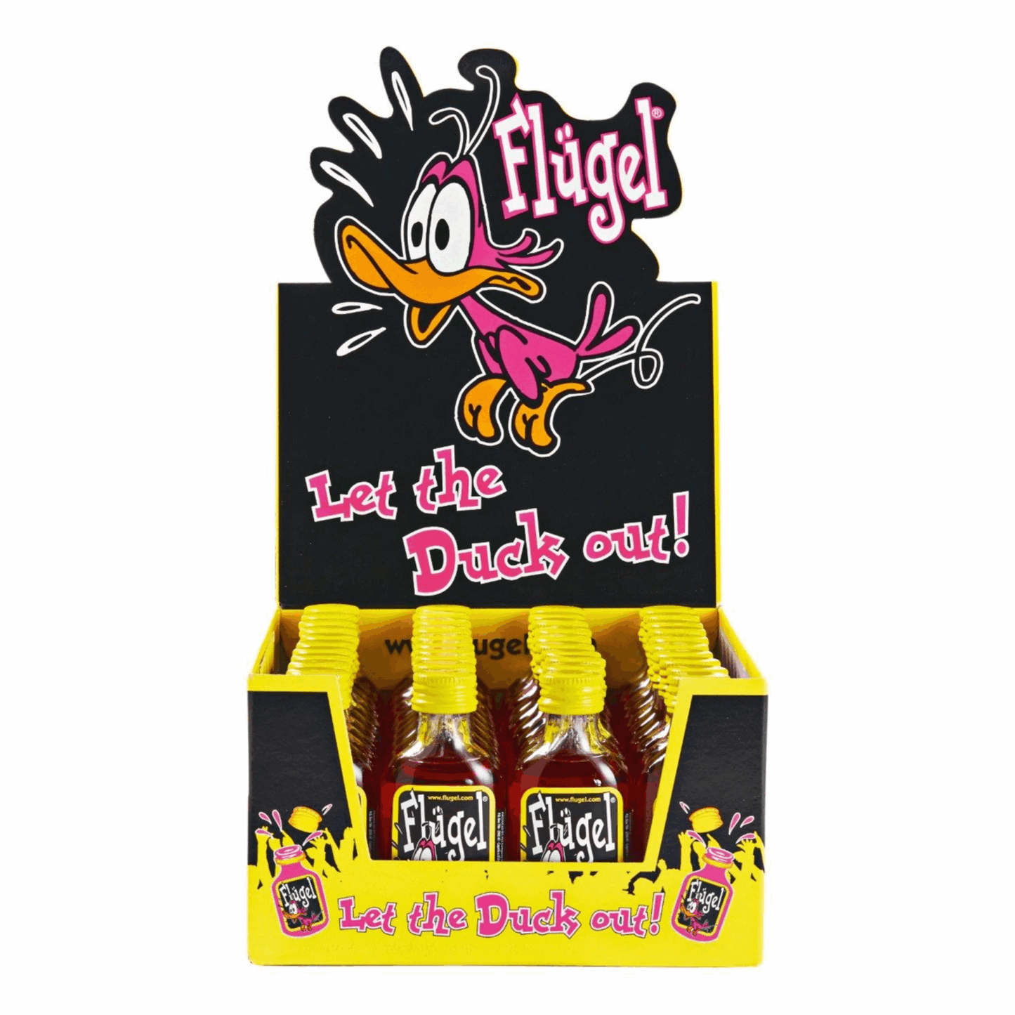 Botellas de plástico Flugel (6x 40 piezas)