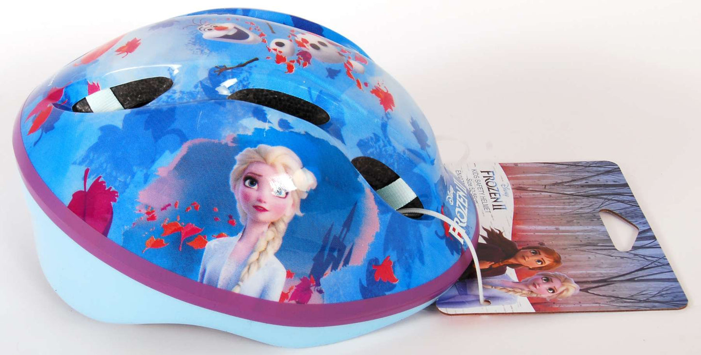 Disney Frozen Bicycle Skate Casco azul Rosa tamaño 51-55 cm