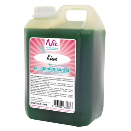 Nic milkshake sciroppo al kiwi (2 litri)
