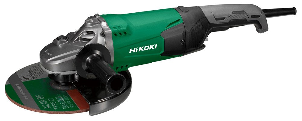 Amoladora angular Hikoki 230mm 2200w + disco de sierra diamante