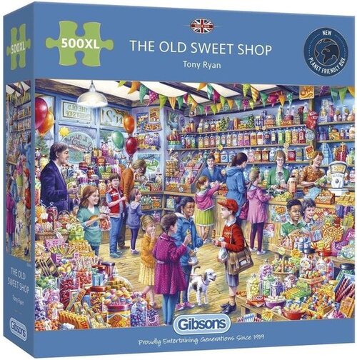 Foto gibson puzzle the old sweet shop 500xl pezzi
