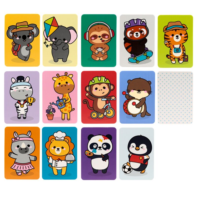 Adoramals quería un conjunto de tarjetas de memoria para niños
