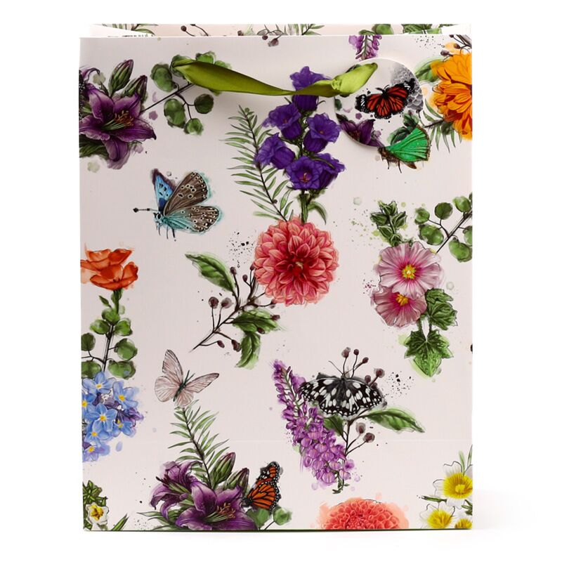 Field di farfalla - borsa regalo grande