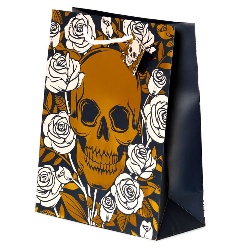 Rose Metallic Schedel - Borsa regalo grande