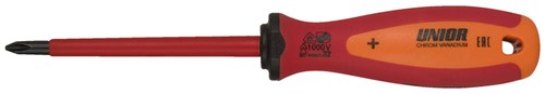 Cacciavite a croce Unior isolato 1x80