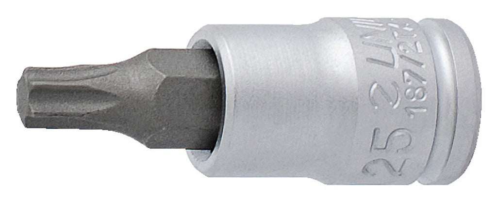 Unior dopsleutel 1 4 torx 187 2tx tx-10