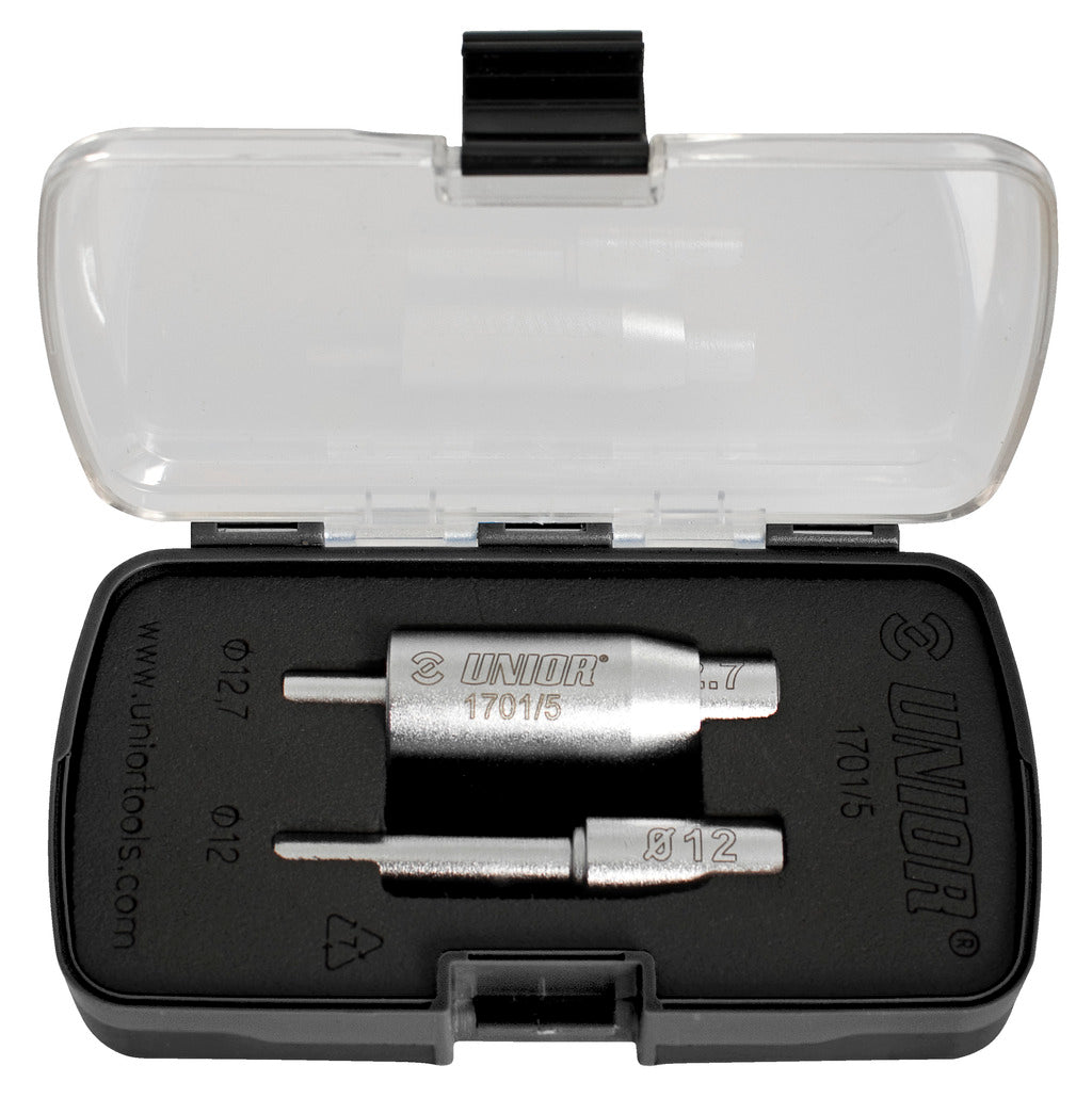 Set di estrattori per boccole ammortizzatori Unior Tools 12-12,7 mm, 1701 5
