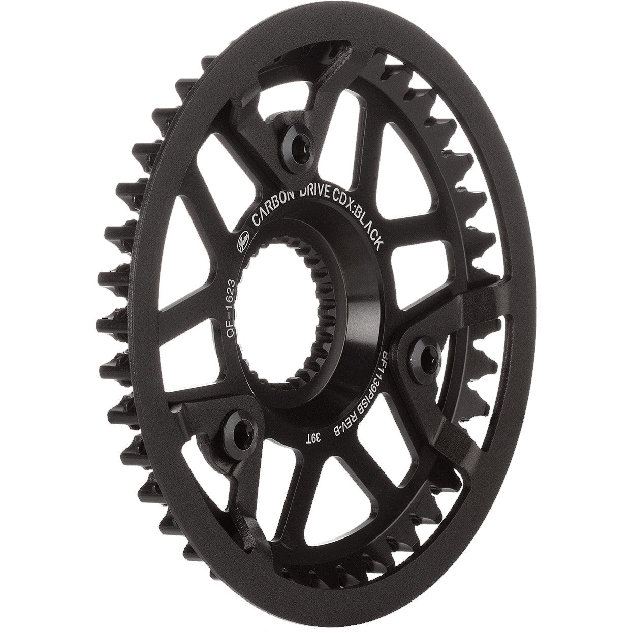 Gates Gear CDX 39T FIN LINE Negro