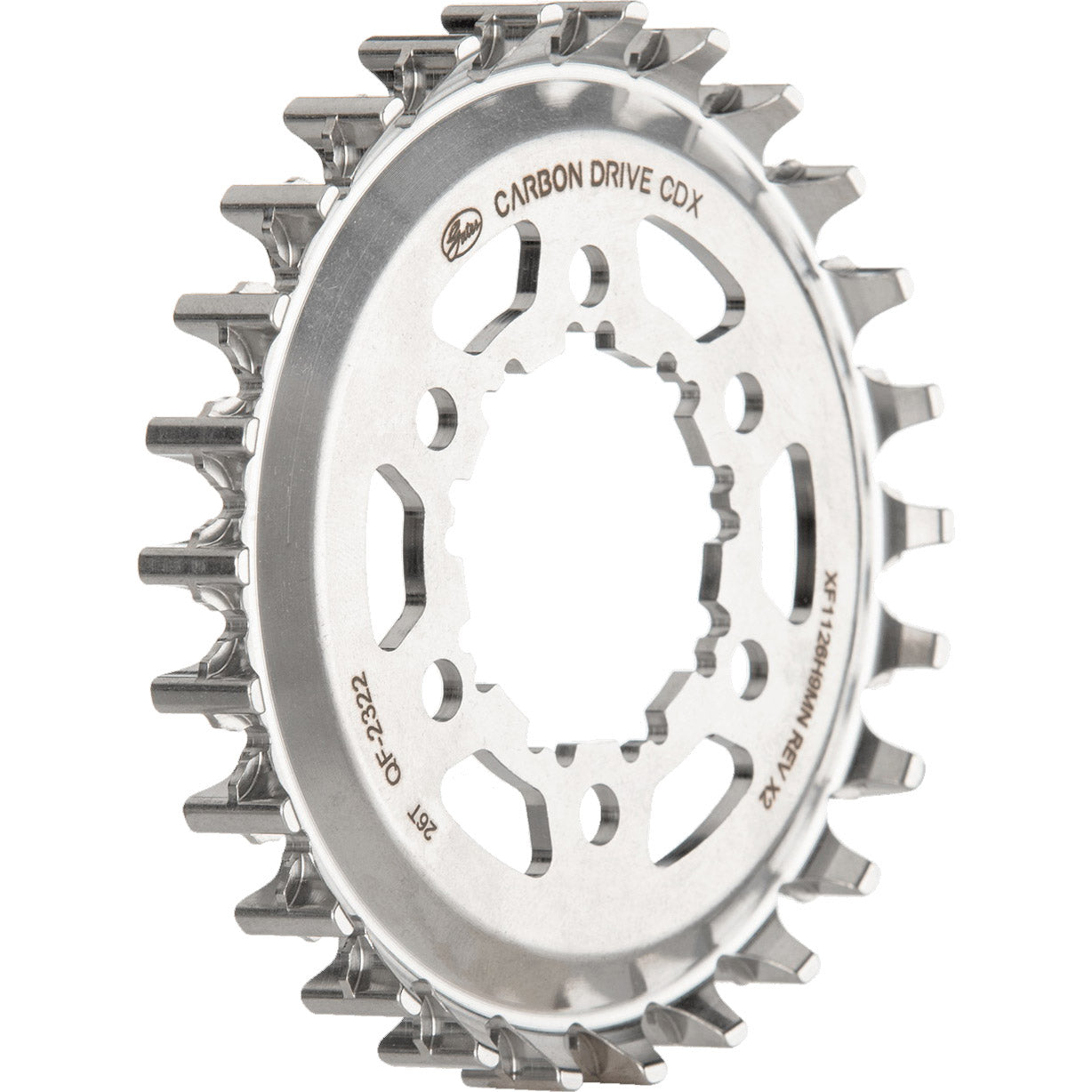 Gates Spocket CDX 26T 6B 9 PLINE HUB FIN LINE