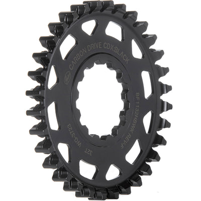 Gates Sprocket CDX 32T 3x3 Nine Hub Only O.L.D. línea de aleta