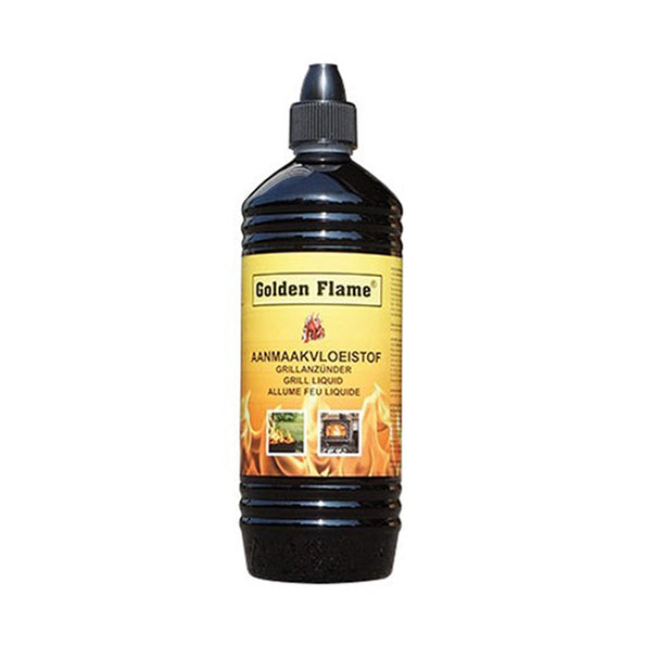 Líquido para encendedor llama dorada (12x 1 litro)