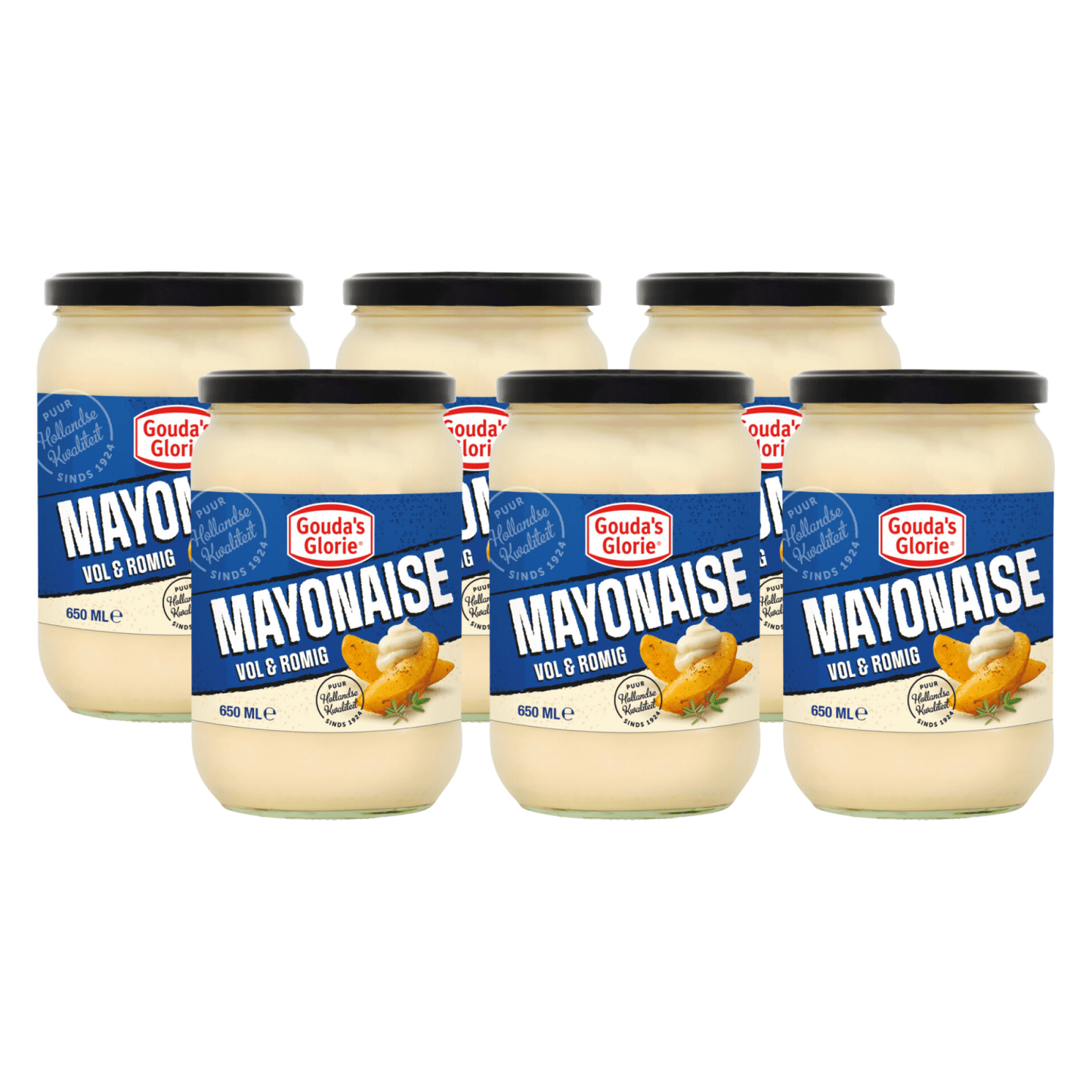 Tarro de mayonesa Gouda's Glory (6x 650ml)