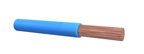 Cavo dinamico per auto blu 25mm² (rotolo=50m) p.p mtr