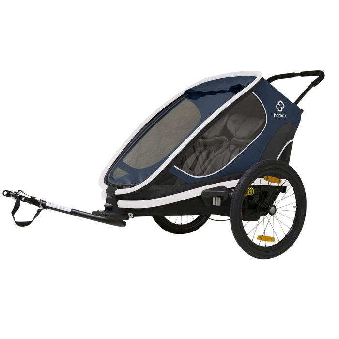 Hamax outback one - azul marino blanco