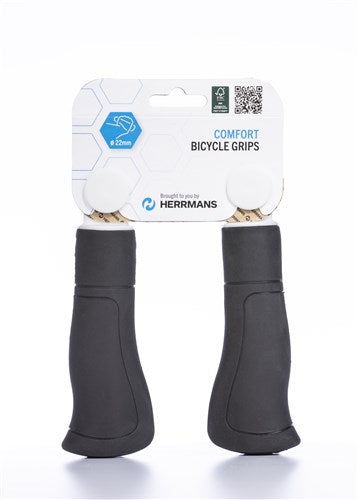 HERRMANS ERGO 84 MANGE DE COMPORT - 90 mm, negro