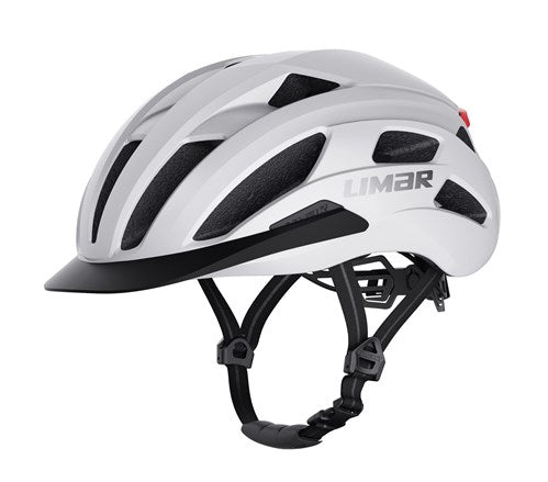 Limar Helm Limar Torino L 57-61 Matt White con LED