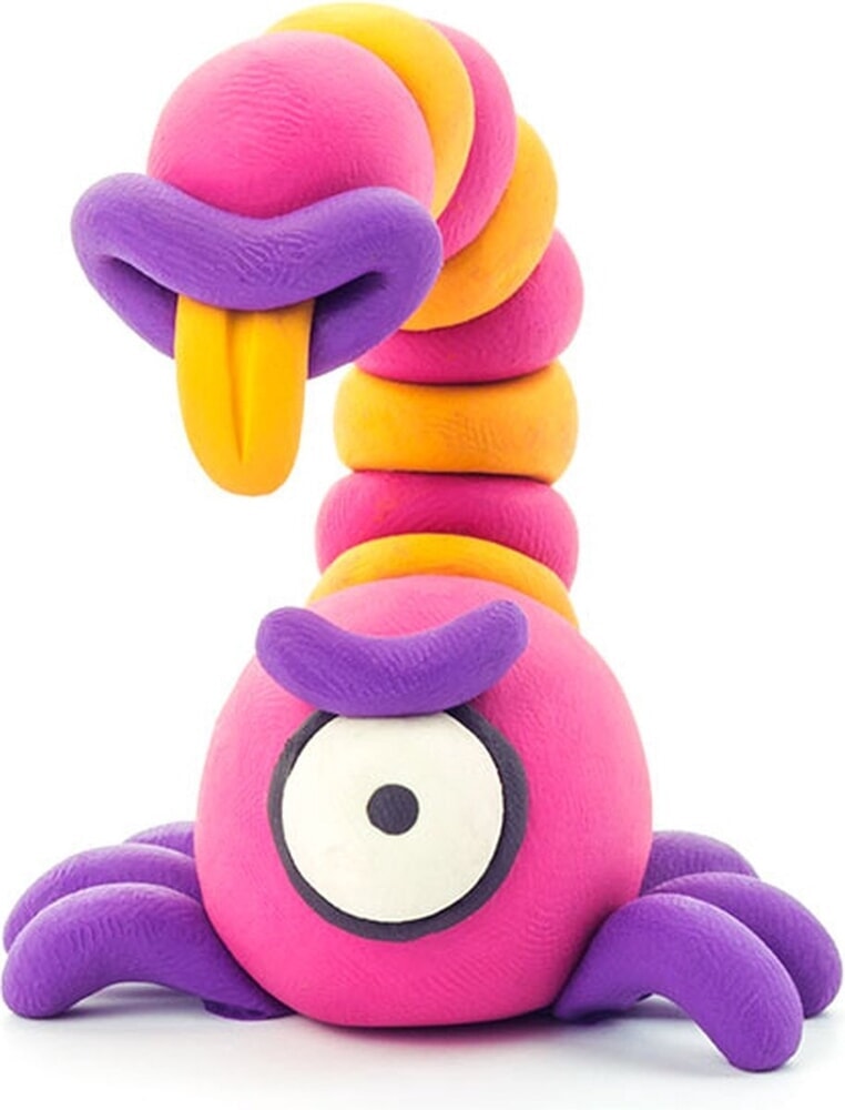 Hey-clay aliens scorpio 3 barattoli di pasta da modellare