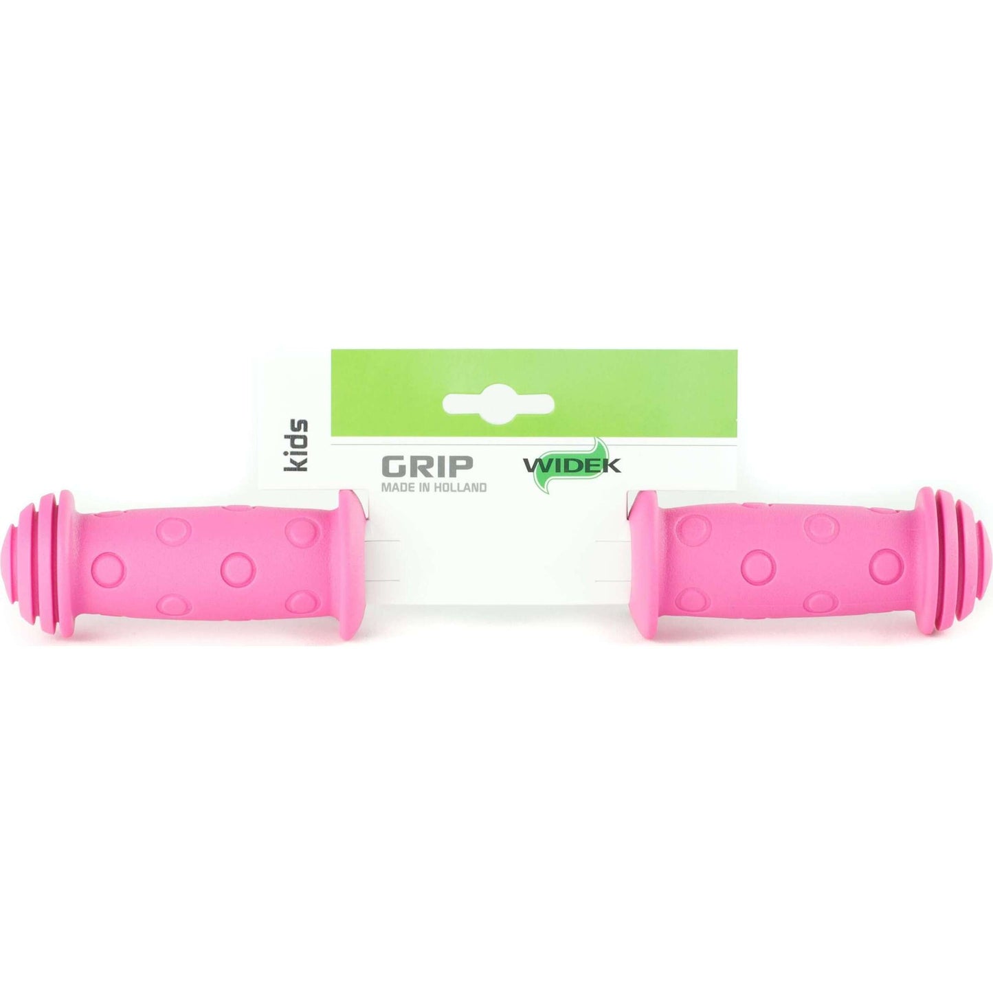 Maniglia per bicicletta per bambini Widek - Rosa, 100 mm, gomma