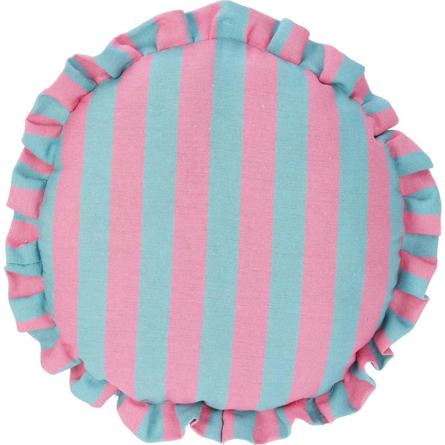 Cuscino styling a righe rotonde ø42cm