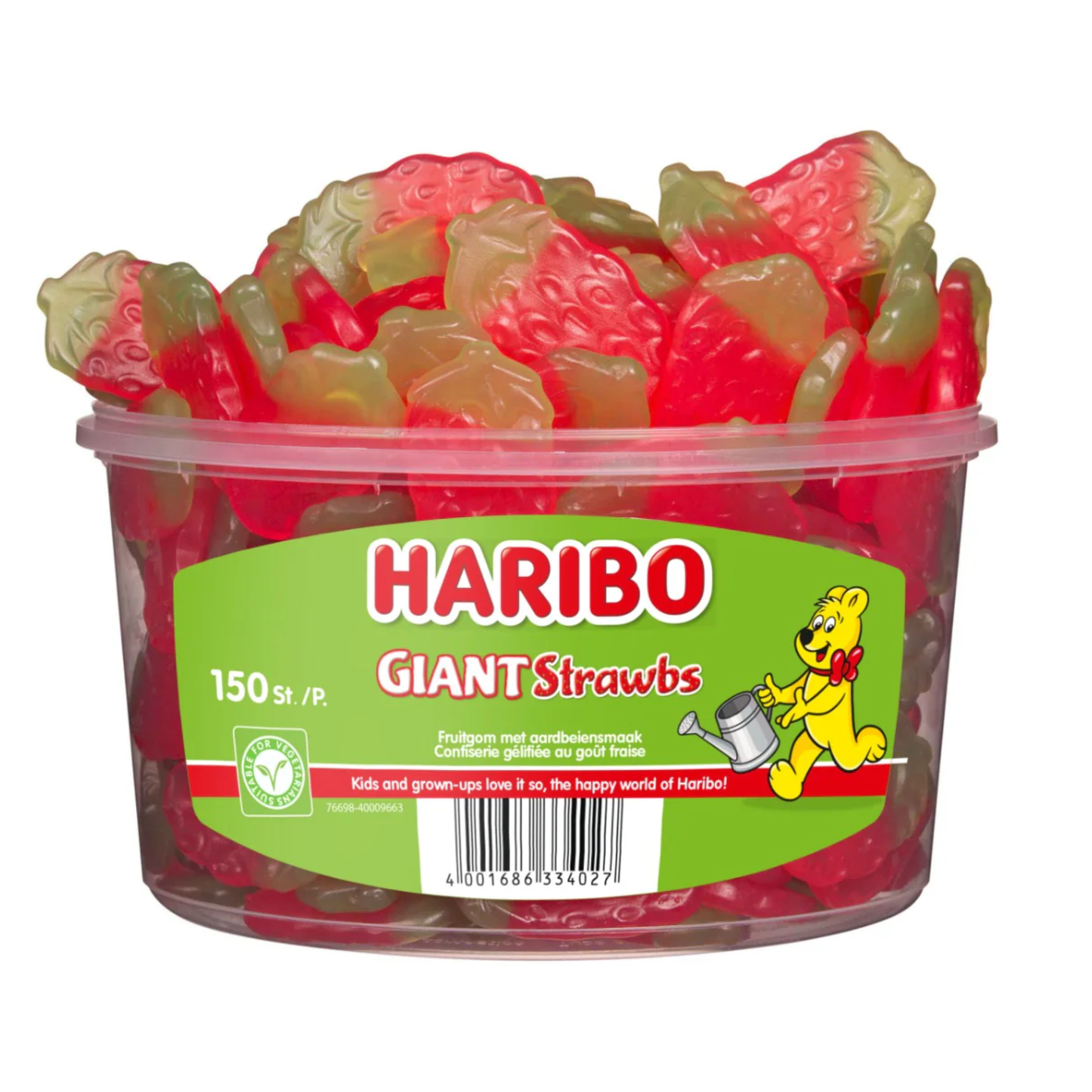 Fragole Haribo (150 pezzi)