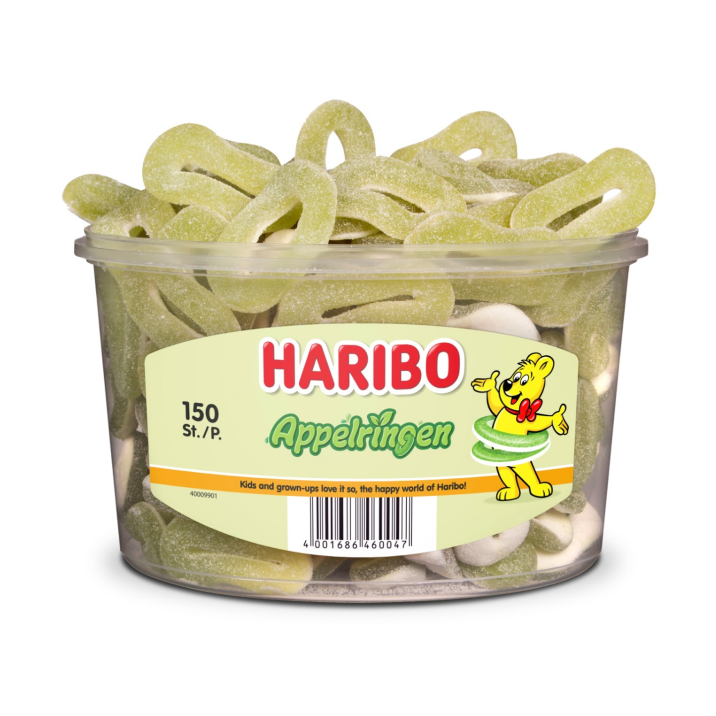 Anelli di mela Haribo (150 pezzi)